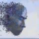 Virtual and realistic communication, futuristic illustrations, digital painting.
